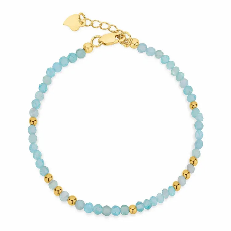 armbånd med apatit - Loom Stones