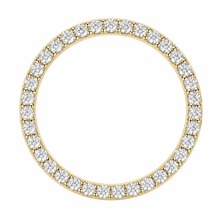 rundt lab grown diamant vedhæng i 14 karat guld 1,03 ct