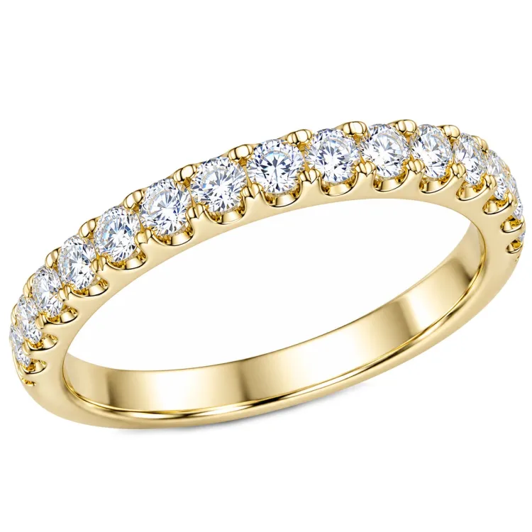 lab grown diamant ring i 14 karat guld 0,51 ct
