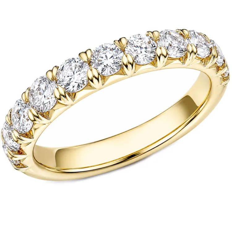 lab grown diamant ring i 14 karat guld 1,0 ct