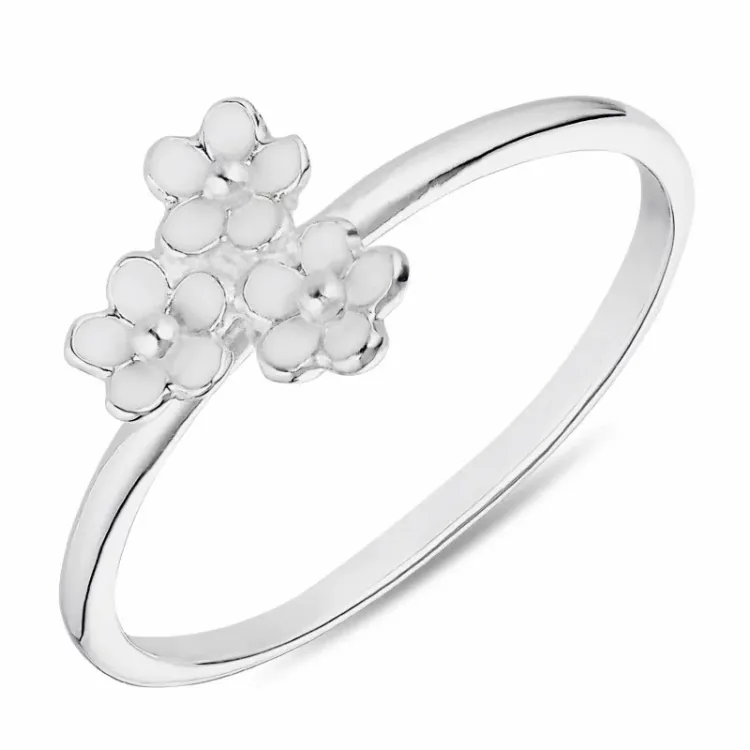 marguerit ring i sølv - Majse