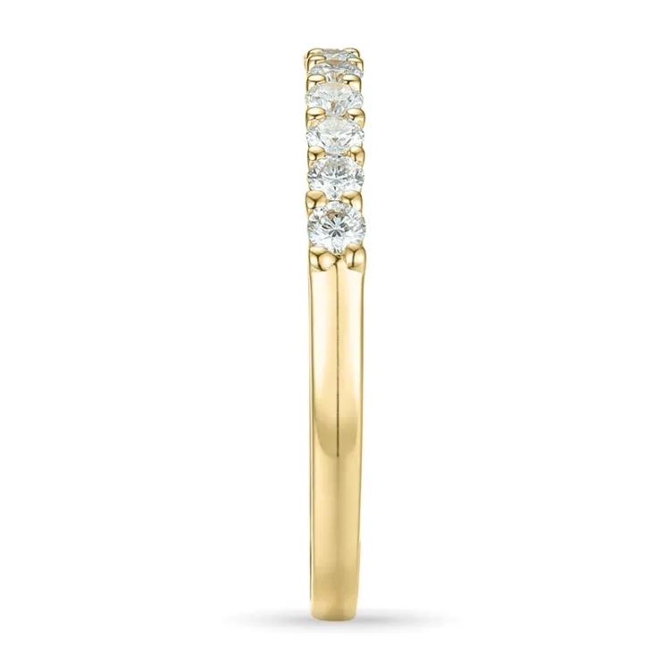 Diamant alliancering i 14 karat guld 0,26 ct