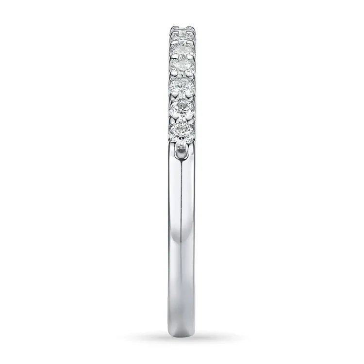 Diamant alliancering i 14 karat hvidguld 0,25 ct