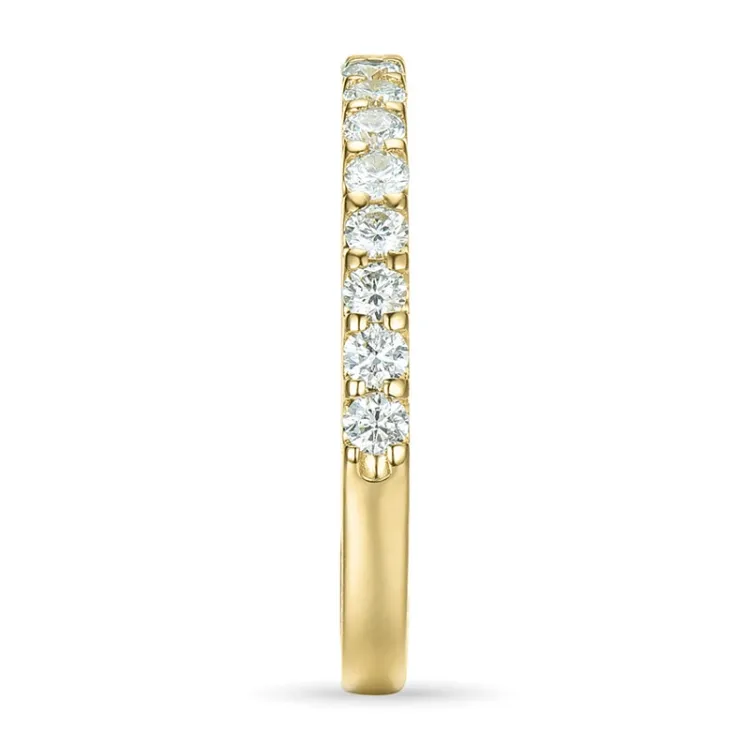Diamant alliancering i 14 karat guld 0,36 ct