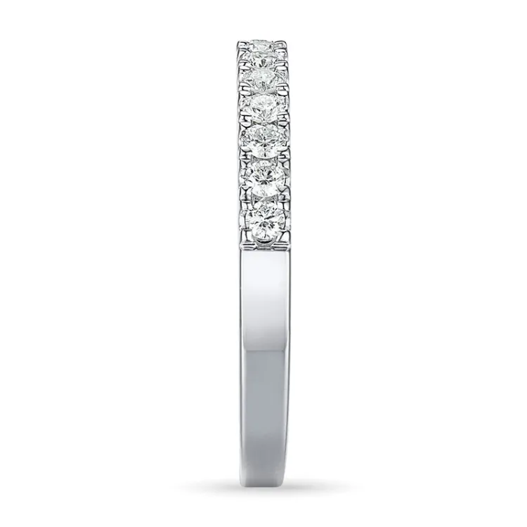 Diamant alliancering i 14 karat hvidguld 0,26 ct