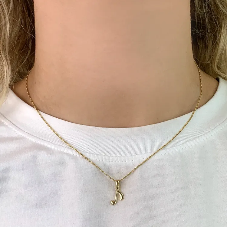 node vedhæng i 8 karat guld - Gold Collection