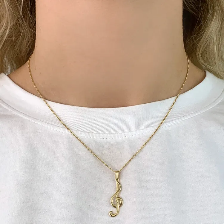 node vedhæng i 8 karat guld - Gold Collection