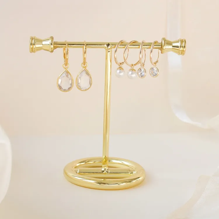 12 mm creoler i 9 karat guld - Gold Collection