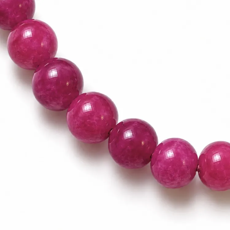 Pink turmalin armbånd i forgyldt stål - AURA