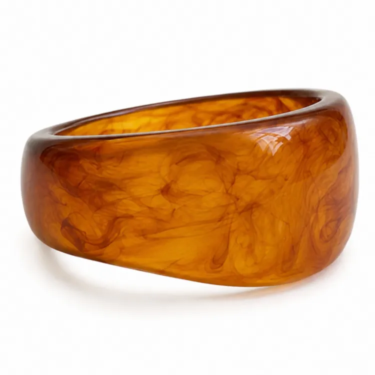 brun bangle i resin - AURA