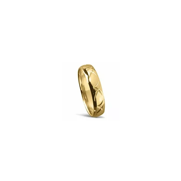 vielsesring i 14 karat guld