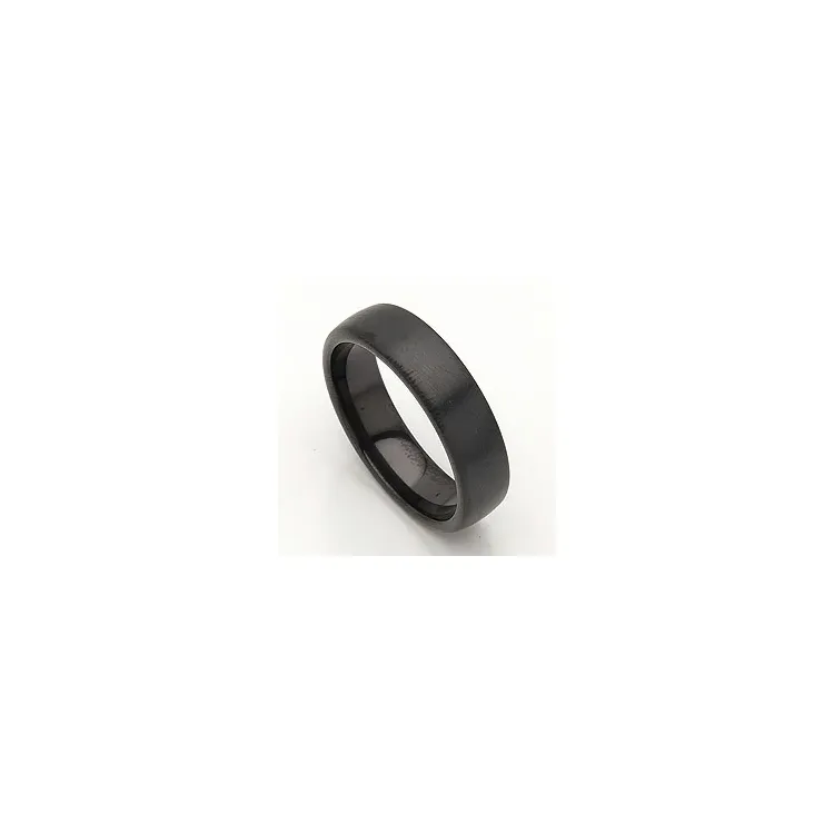 Vielsesring i sort stål