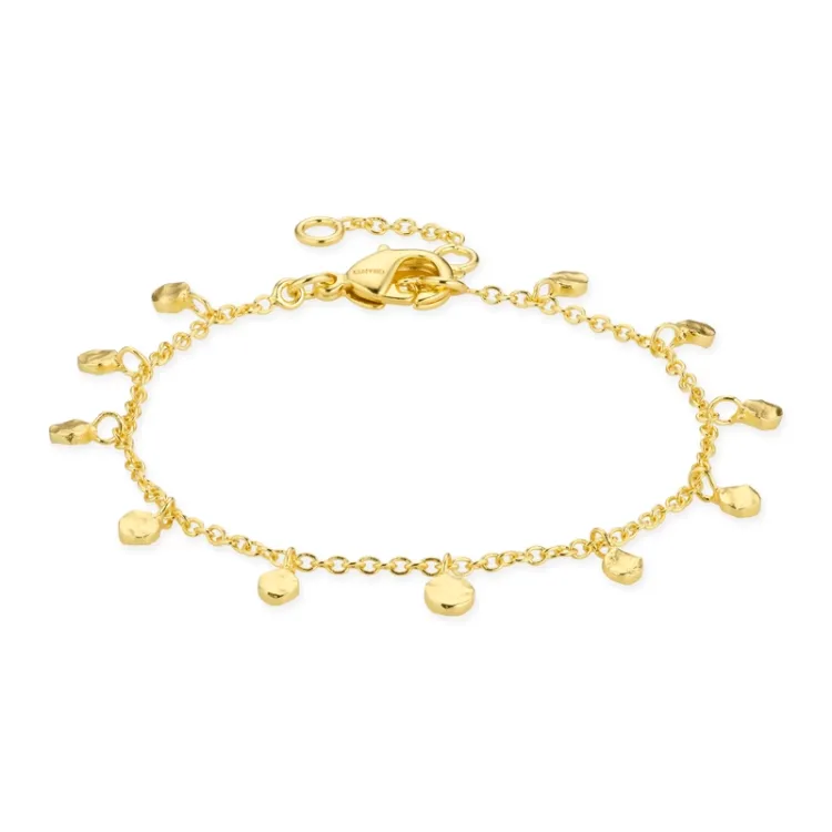 armbånd i forgyldt messing - Eliné