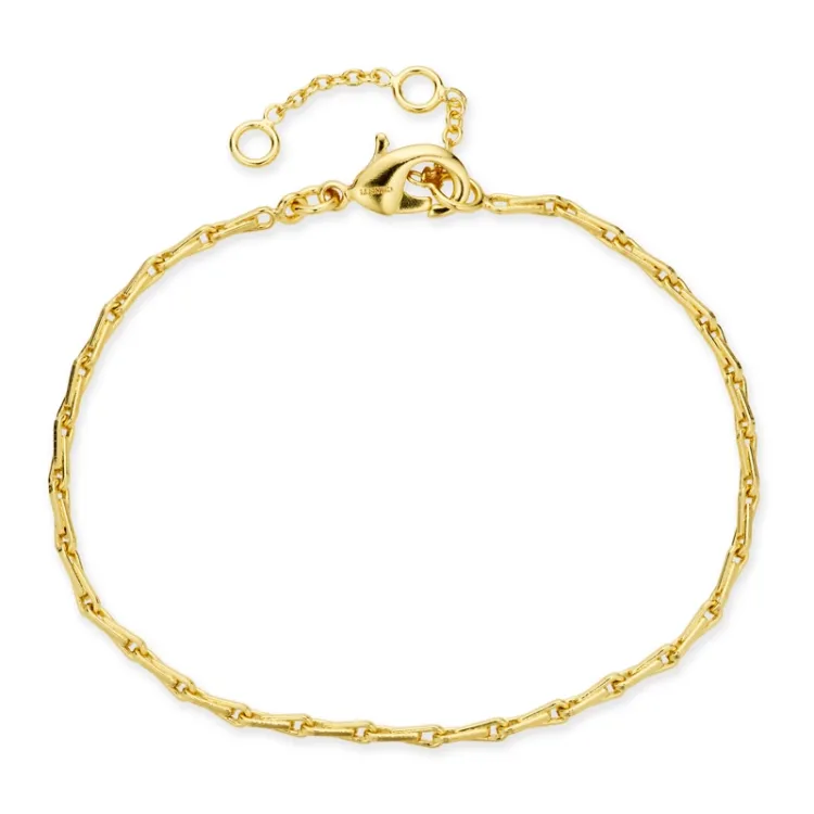 armbånd i forgyldt messing  x 2,0 mm  - Eliné