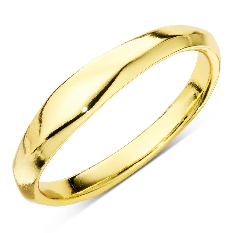 ring i forgyldt messing - Eliné