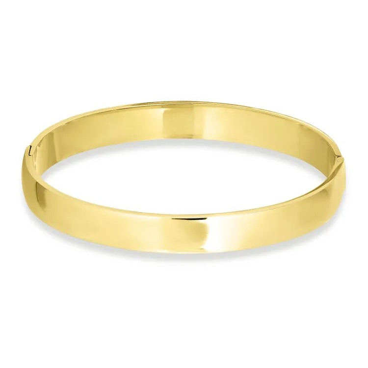 vandfast 8 mm armring i forgyldt stål  x 8 mm  - OCEANA