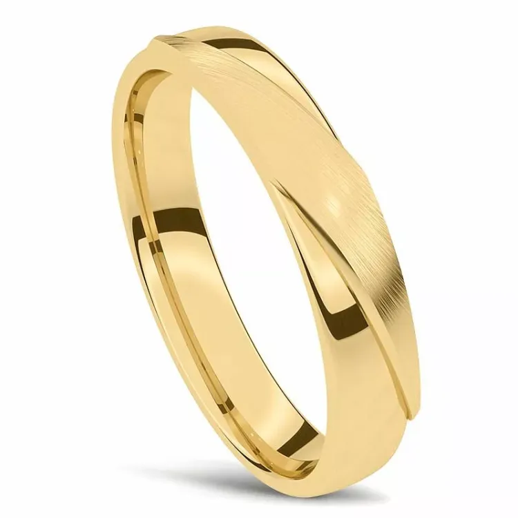 Herrering i 14 karat guld