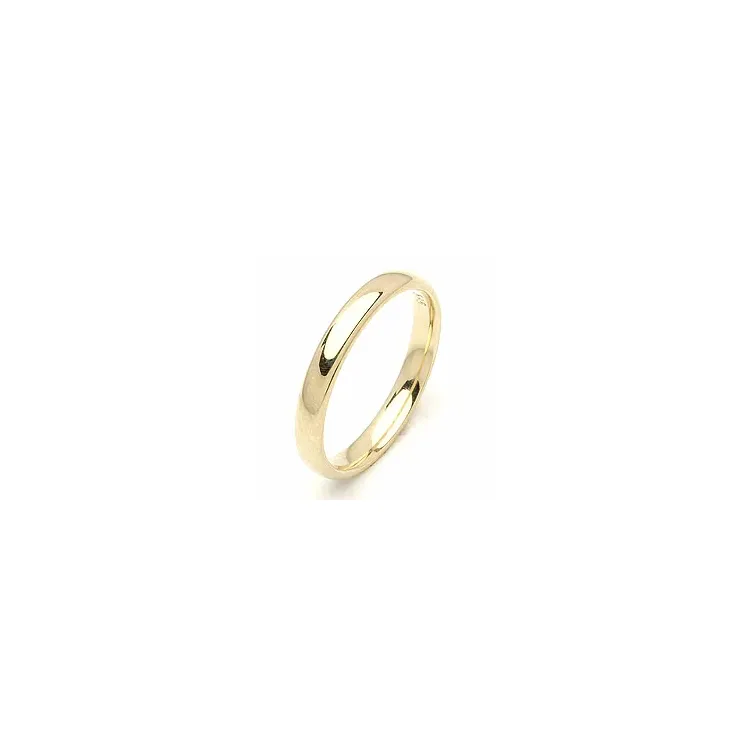 Vielsesring i 9 karat guld