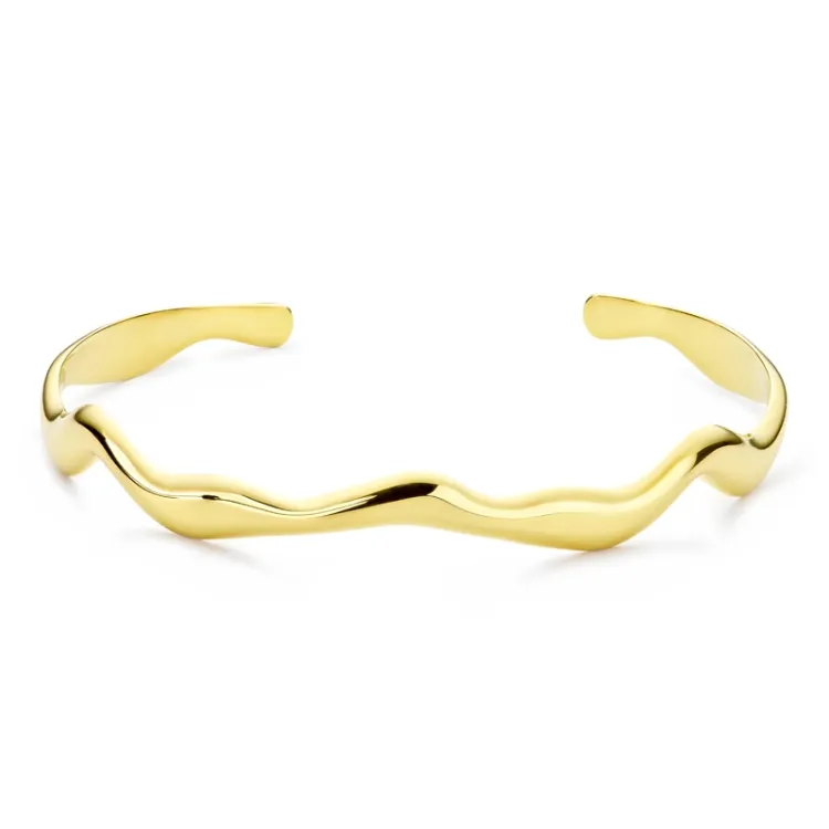 vandfast armring i forgyldt stål  x 8,6 mm  - OCEANA