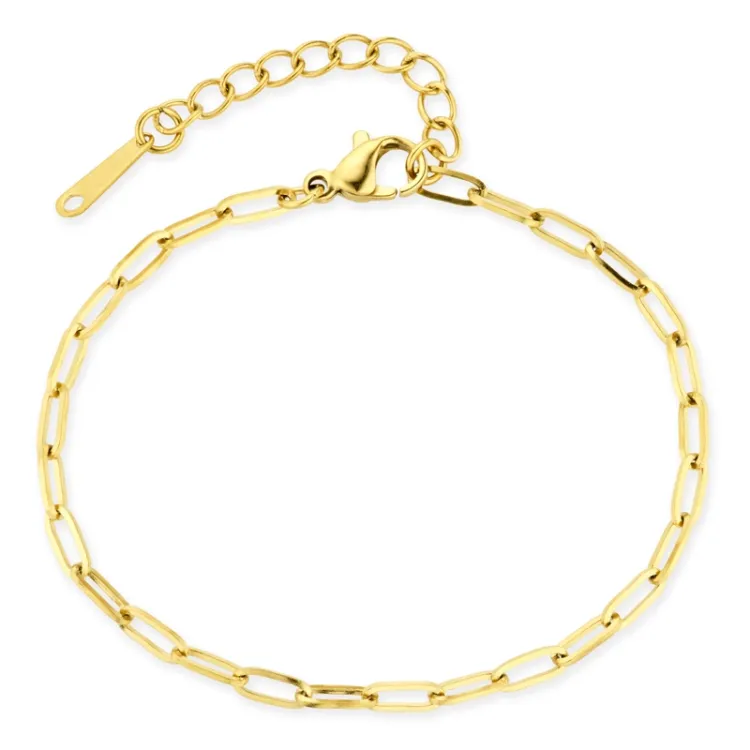 vandfast armbånd i forgyldt stål  x 3 mm  - OCEANA