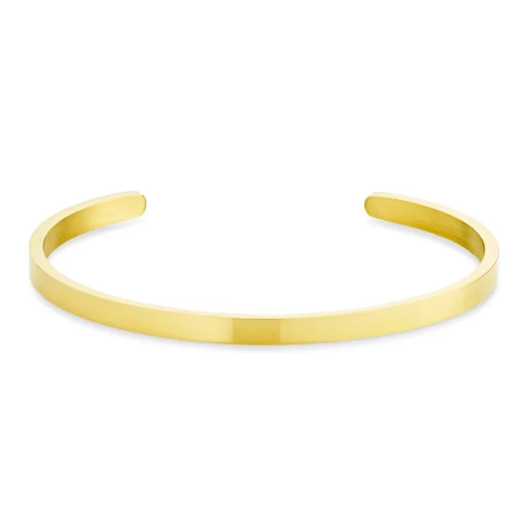 vandfast armring i forgyldt stål  x 4,0 mm  - OCEANA