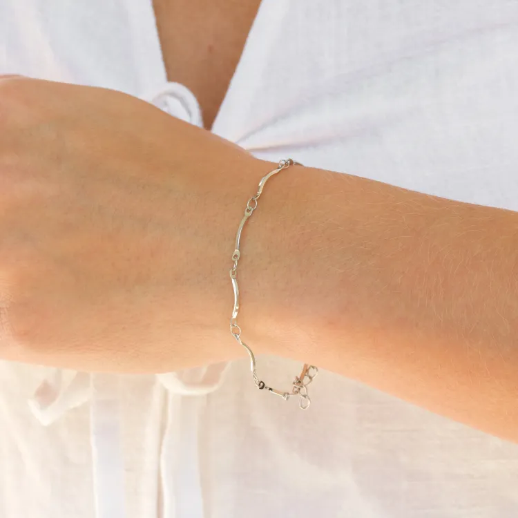 vandfast armbånd i stål  x 1,0 mm  - OCEANA