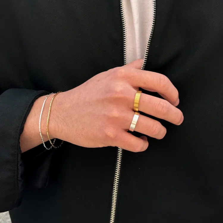 vandfast ring i stål