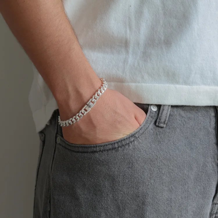 vandfast armbånd i stål  x 7,0 mm 
