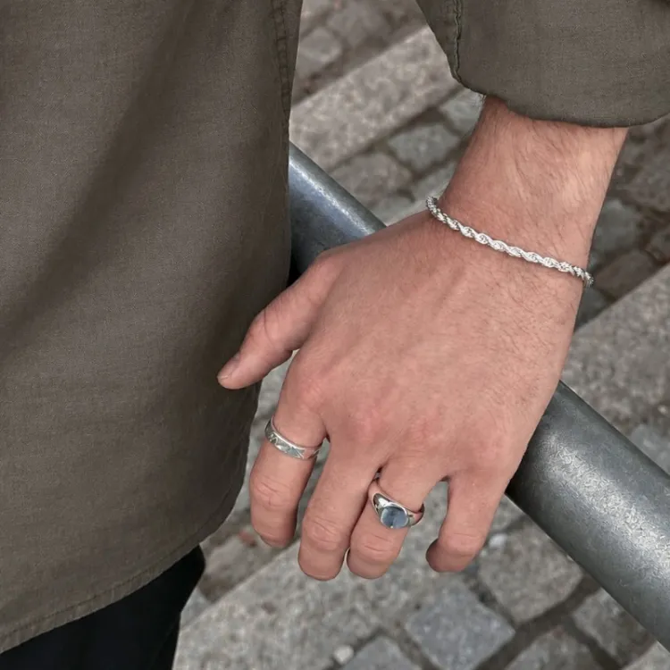 vandfast armbånd i stål  x 3,50 mm 