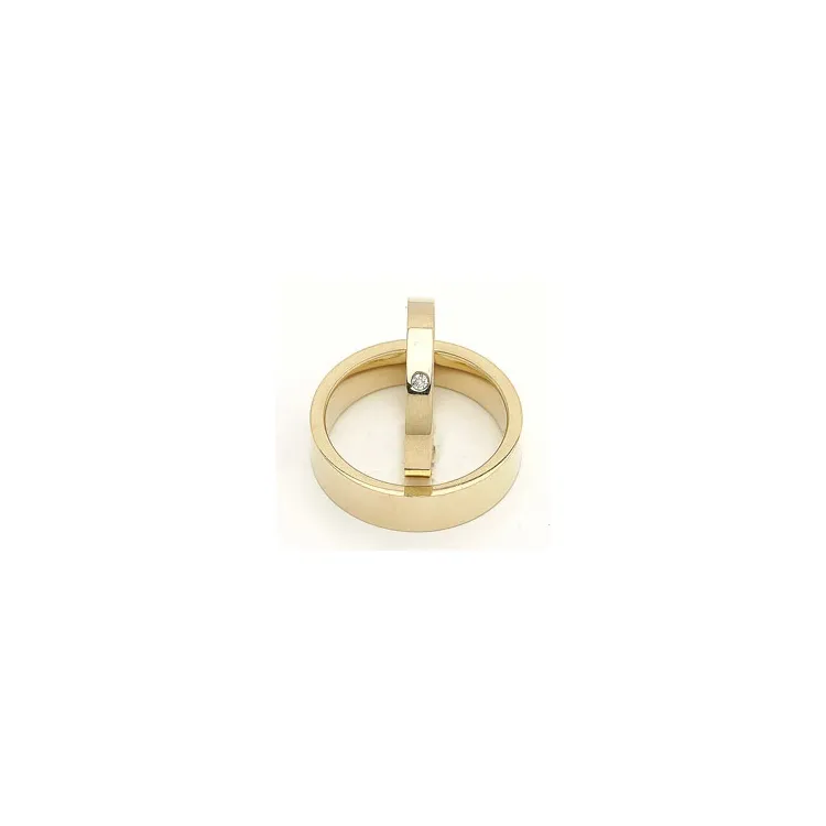 Vielsesringe i 9 karat guld 0,02 ct