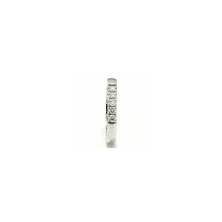 Elegant brillant vielsesring i 14 karat guld 0,05 ct