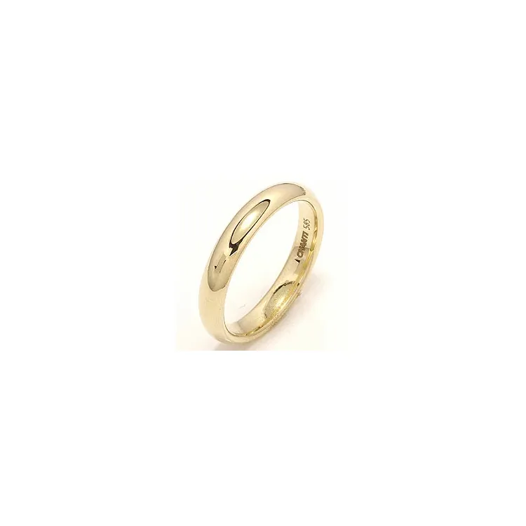 Vielsesring i 14 karat guld