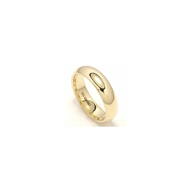vielsesring i 14 karat guld