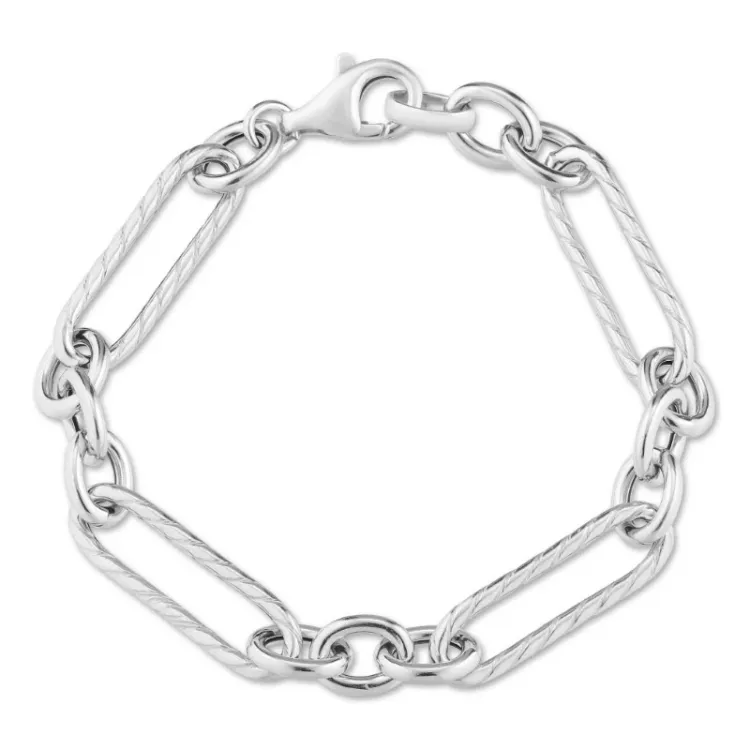 Figaroarmbånd i sølv  x 7,1 mm
