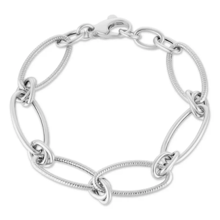 armbånd i sølv  x 9,5 mm