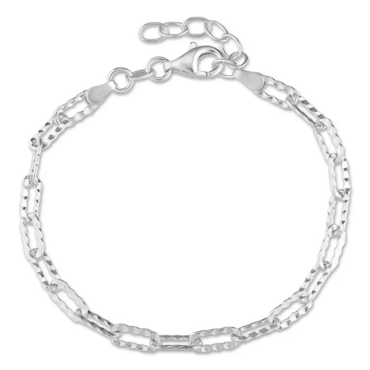 armbånd i sølv 17 plus 3 cm x 4,1