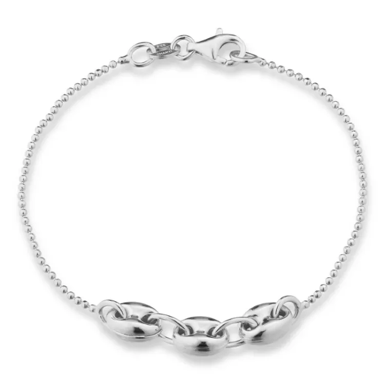 armbånd i sølv 17, 18cm x 6,1 mm