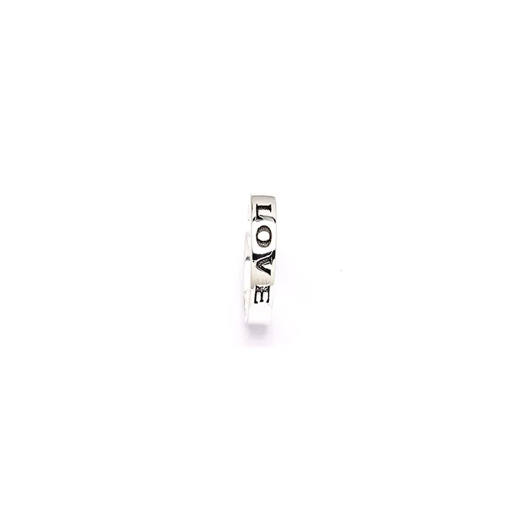 Love ring i sølv
