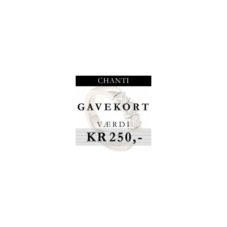 Gavekort til CHANTI.DK