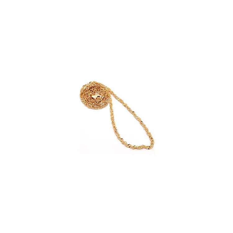 BNH singaporehalskæde i 8 karat guld 50 cm x 3,5 mm