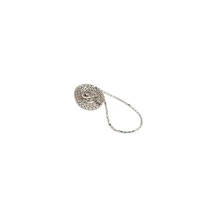 BNH Anker facet halskæde i 14 karat hvidguld 45 cm x 1,4 mm