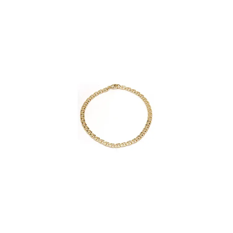 BNH bismarkarmbånd i 8 karat guld 18,5 cm x 3,5 mm