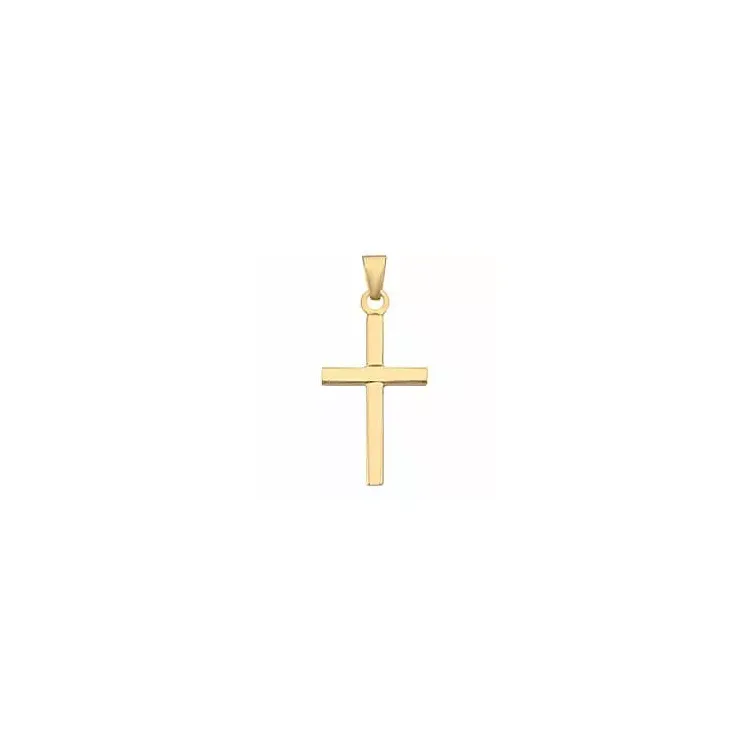 13 x 21 mm BNH kors i 8 karat guld - Amoré