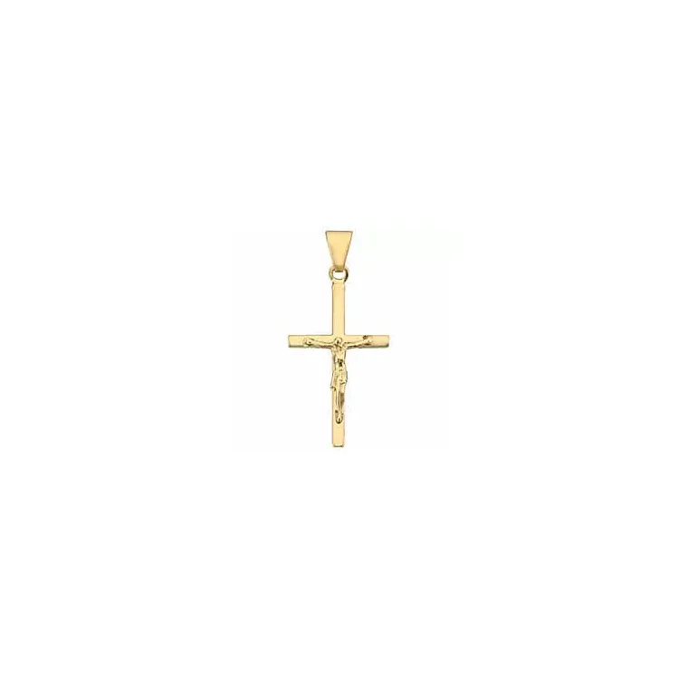Jesus guld BNH kors i 8 karat guld - Amoré