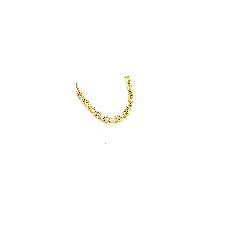 BNH Anker facet halskæde i 8 karat guld 55 cm x 1,3 mm