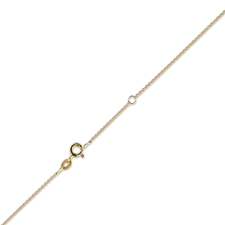 BNH anker rund halskæde i 8 karat guld 40 - 42 cm x 1,5 mm