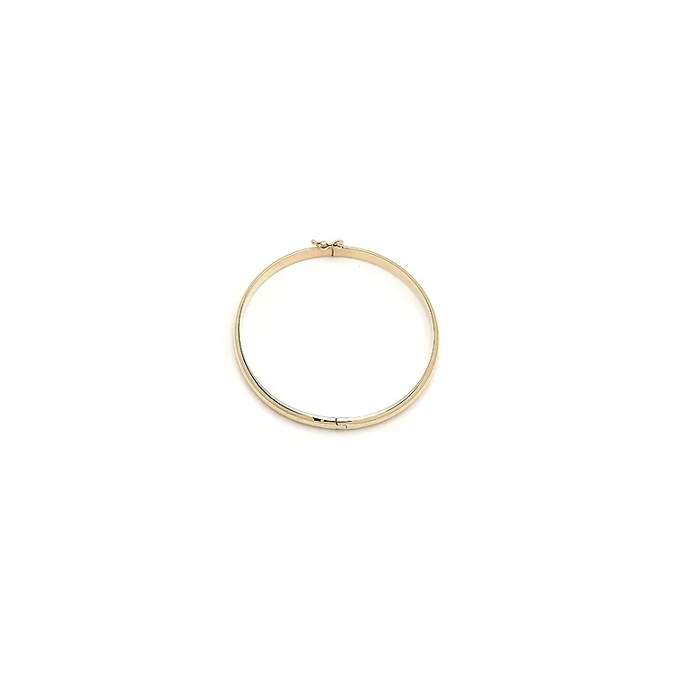 4 mm BNH armring i 14 karat guld