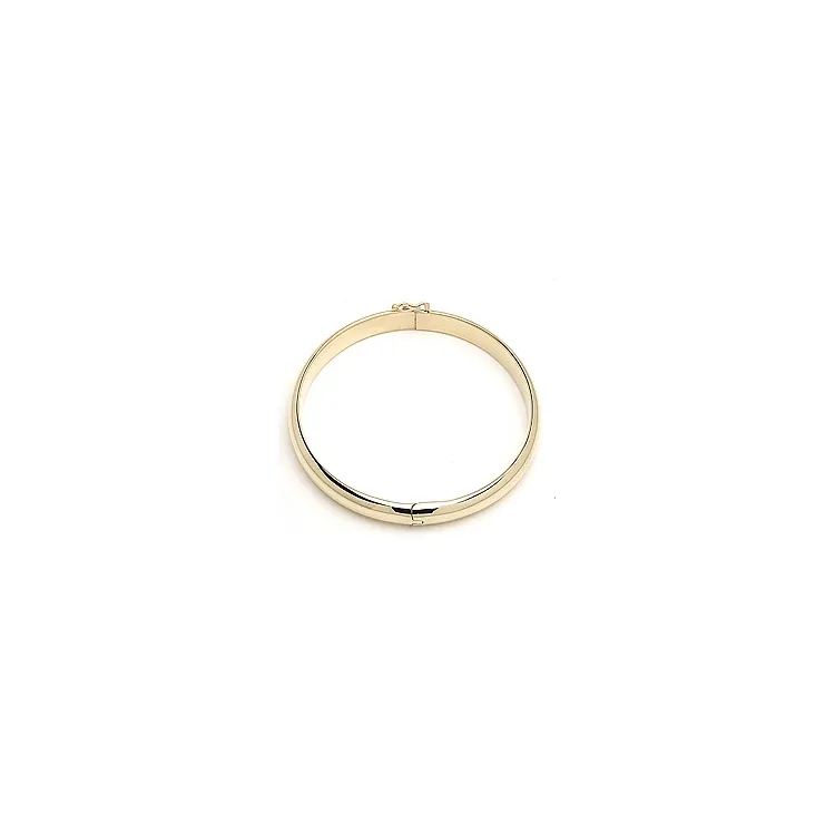 6 mm BNH armring i 14 karat guld