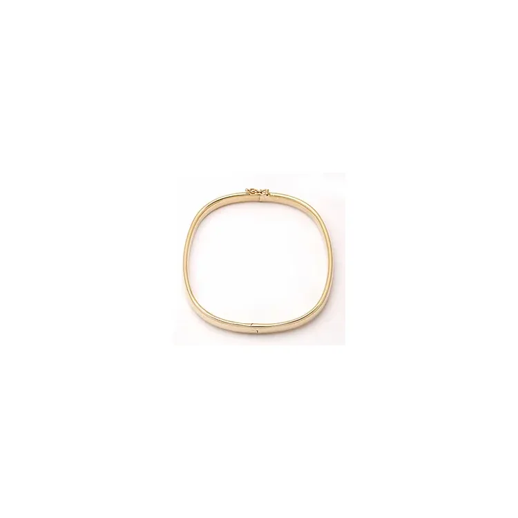 5 mm firkantet BNH armring i 14 karat guld