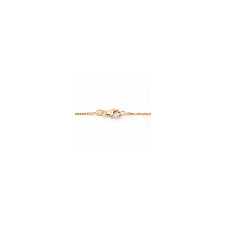 hvedekæde i 14 karat guld 50 cm x 1,0 mm